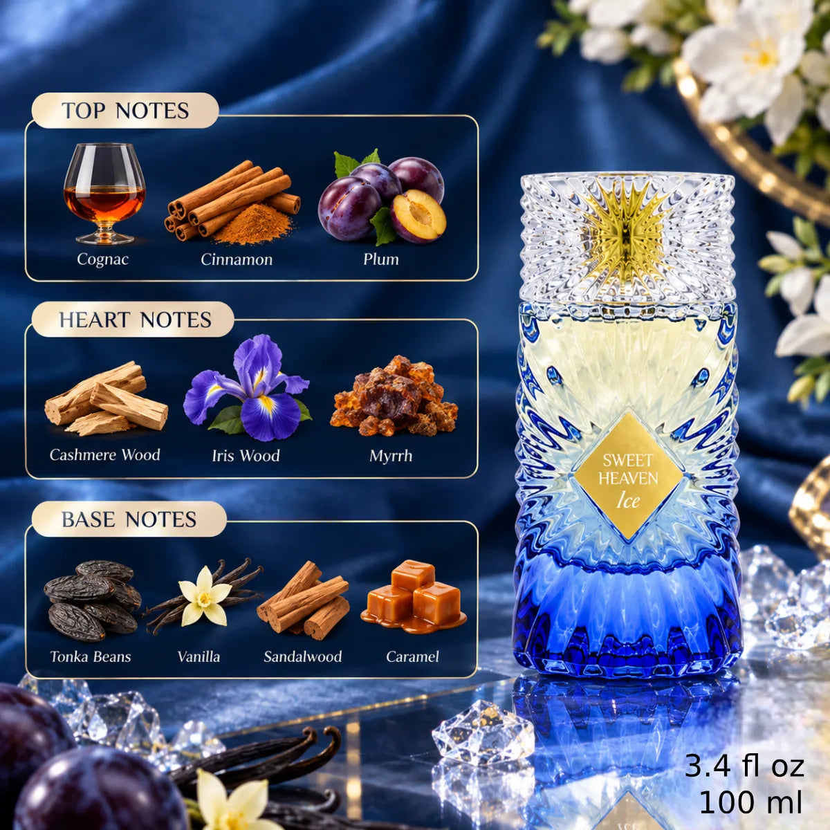 Authentic Gulf Orchid Sweet Heaven Ice Eau De Parfum 100ml for best price with fast delivery - Perfumesouq Qatar