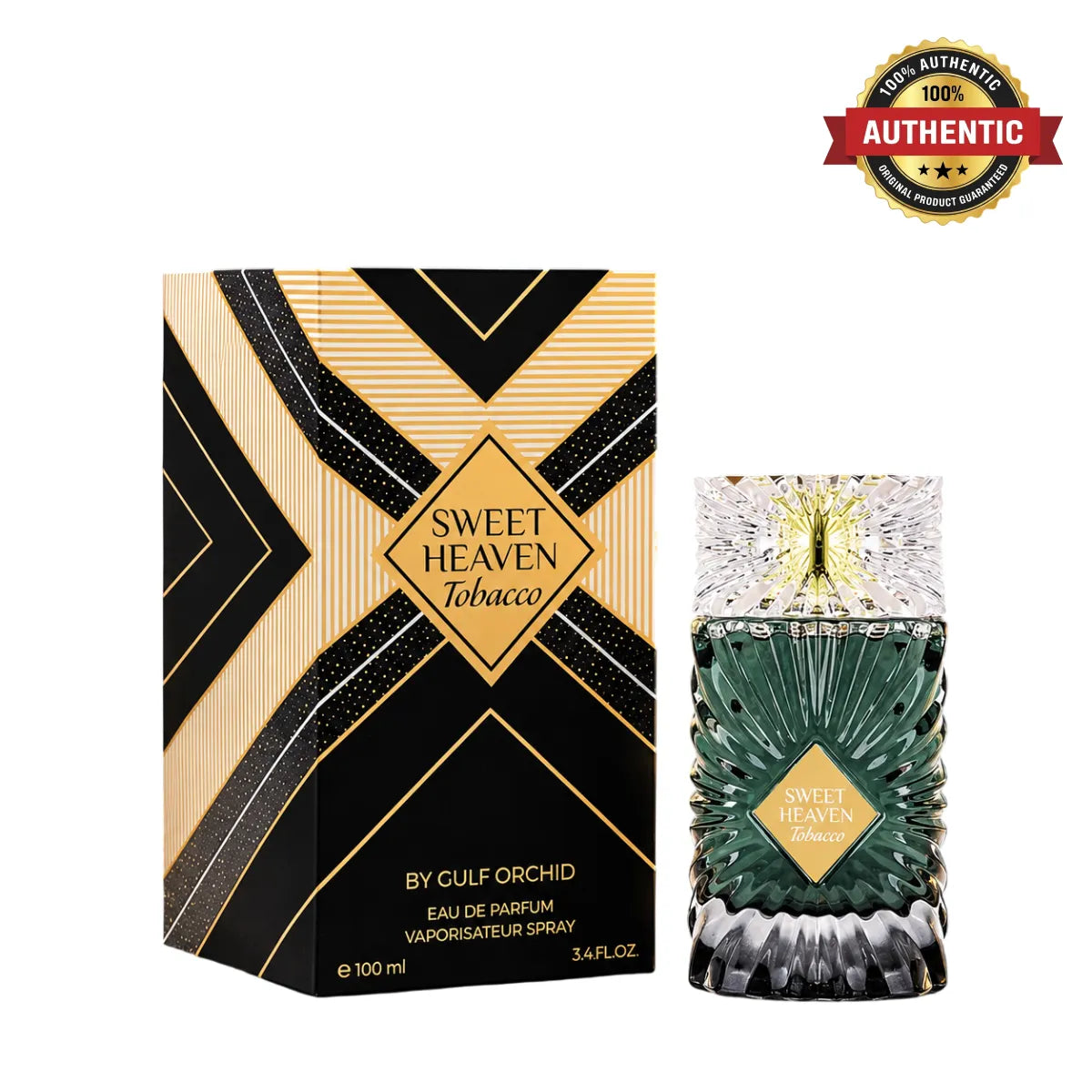 Gulf Orchid Sweet Heaven Tobacco Eau De Parfum 100ml online in Qatar at best price, premium fragrance - Perfumesouq Qatar