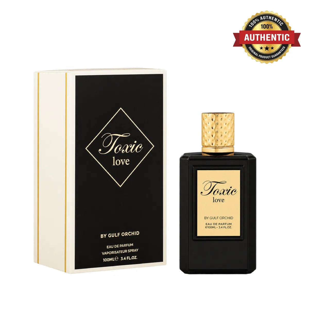 Gulf Orchid Toxic Love Eau De Parfum 100ml in Qatar at best price, premium spicy gourmand fragrance - Perfumesouq Qatar