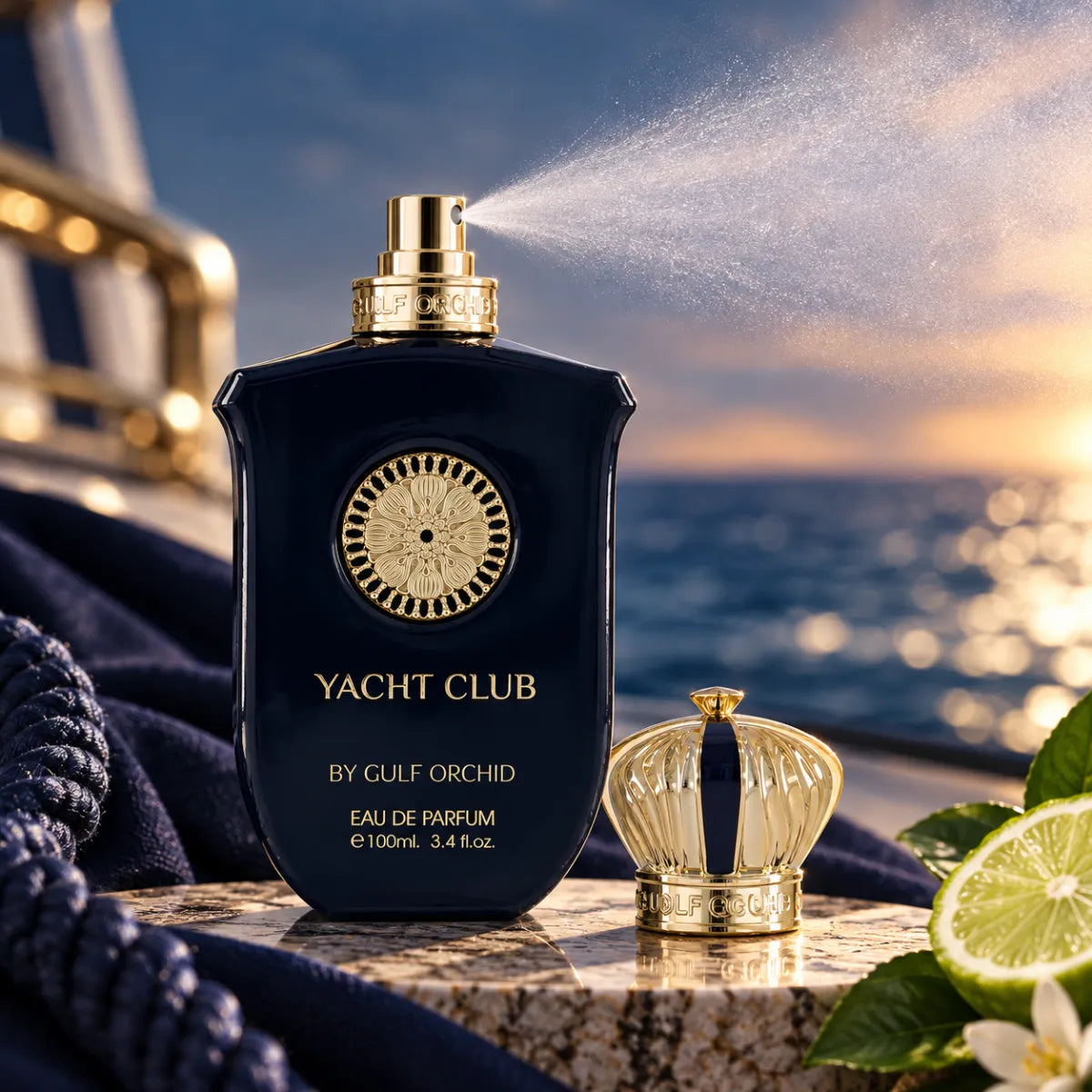 Original Gulf Orchid Yacht Club Eau De Parfum 100ml authentic luxury fragrance at best price in Qatar - Perfumesouq Qatar