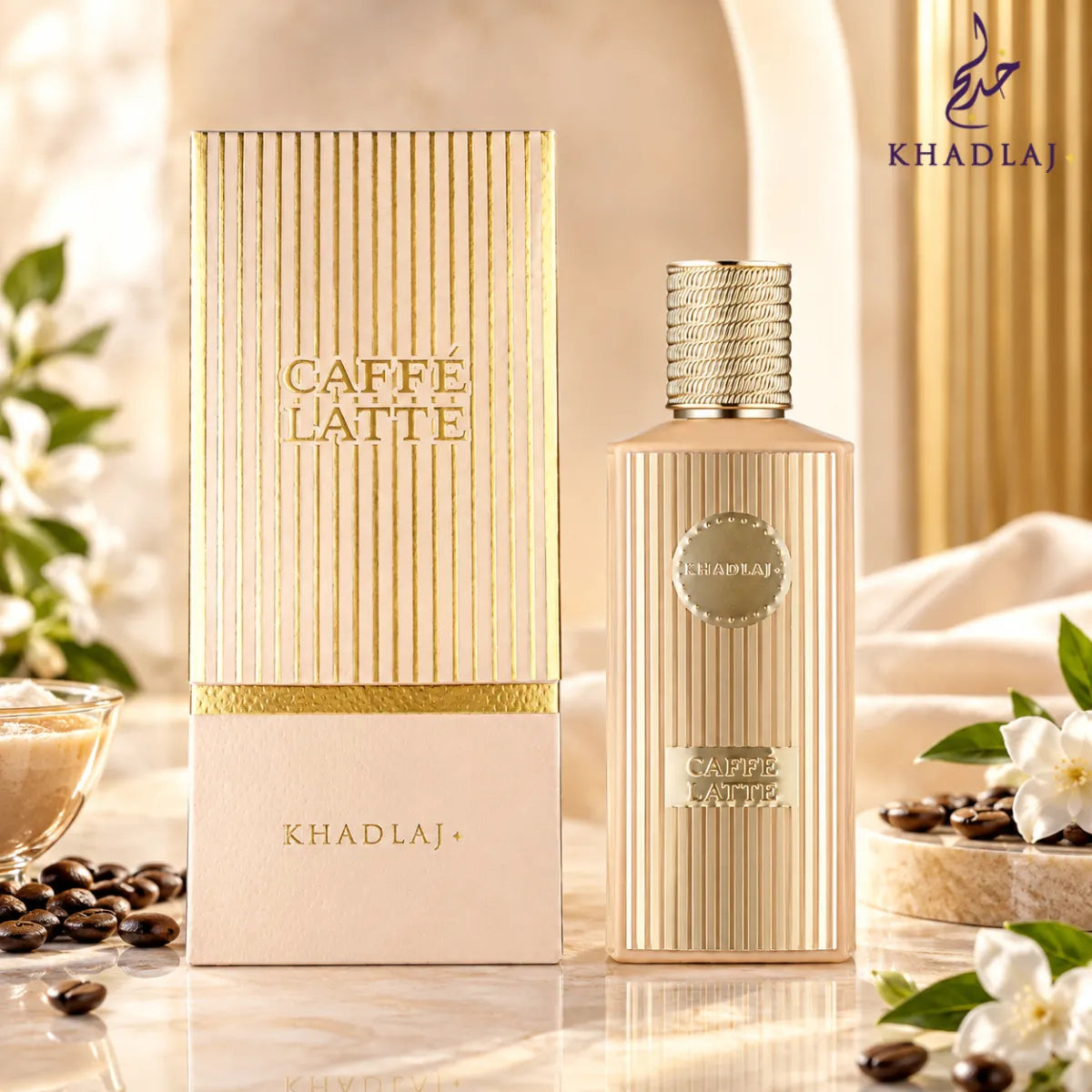 Buy Khadlaj Caffe Latte Extrait De Parfum 100ml from PerfumeSouq, Doha, Qatar.
