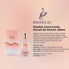 Khadlaj Cloud Candy Extrait 100ml luxury fragrance at best price in Qatar, authentic and genuine product - Perfumesouq Qatar