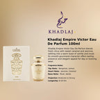 Khadlaj Empire Victor EDP 100ml luxury fragrance at best price in Qatar, authentic and genuine product - Perfumesouq Qatar