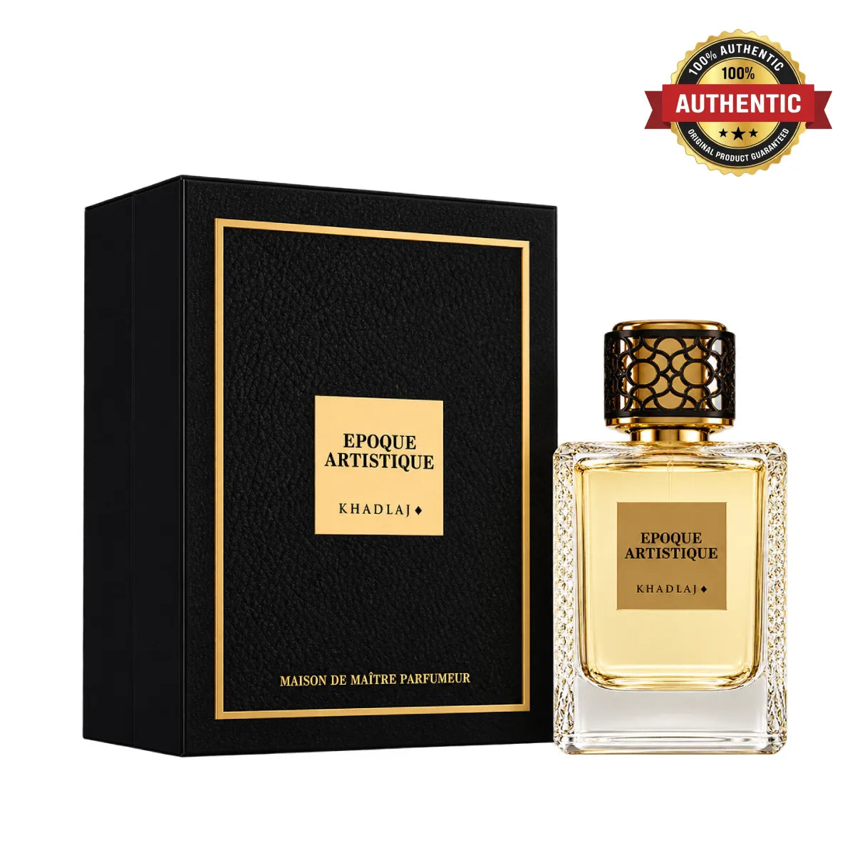 Khadlaj Epoque Artistique Eau De Parfum 100ml online at best price, premium elegant fragrance - Perfumesouq Qatar