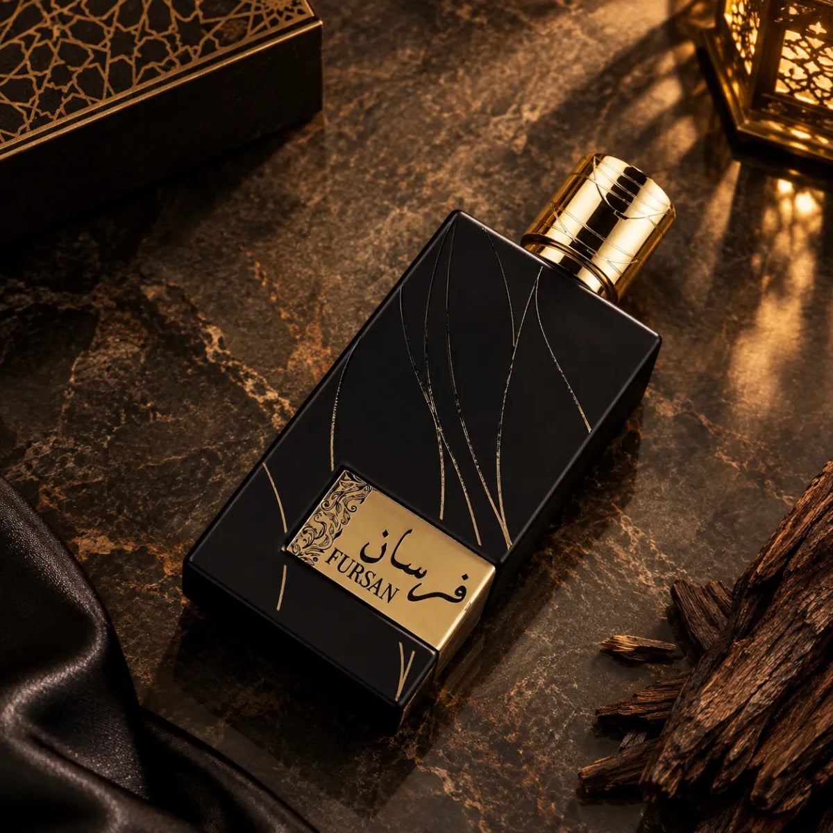 Khadlaj Fursan Brown Eau De Parfum 100ml for best price in Qatar, elegant fragrance with lasting scent - Perfumesouq Qatar