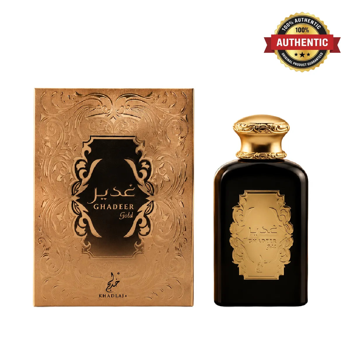 Khadlaj Ghadeer Gold Eau De Parfum 100ml online in Qatar at best price, premium fragrance - Perfumesouq Qatar