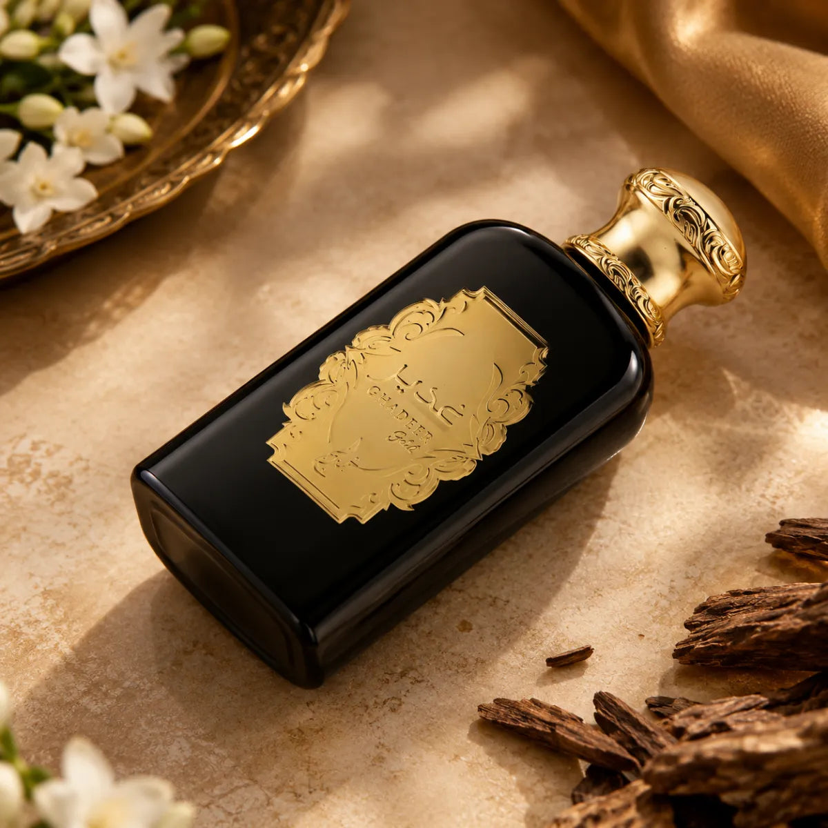 Khadlaj Ghadeer Gold Eau De Parfum 100ml for best price in Qatar, elegant fragrance with lasting scent - Perfumesouq Qatar