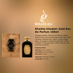 Khadlaj Ghadeer Gold EDP 100ml luxury fragrance at best price in Qatar, authentic and genuine product - Perfumesouq Qatar