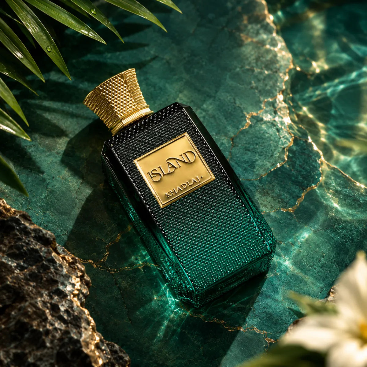 Khadlaj Island Extrait De Parfum 100ml for best price, elegant fresh scent with lasting fragrance - Perfumesouq Qatar