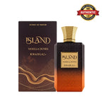 Khadlaj Island Vanilla Dunes Extrait De Parfum 100ml online at best price, premium vanilla fragrance - Perfumesouq Qatar