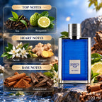 Authentic Khadlaj Karus Blu Spice Eau De Parfum 100ml for best price with fast delivery - Perfumesouq Qatar