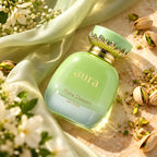 Khadlaj La Fede Aura Pista Dessert Eau De Parfum 100ml for best price, creamy pistachio scent with lasting fragrance - Perfumesouq Qatar