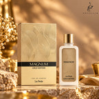 Buy Khadlaj La Fede Magnum Gold Edition Eau De Parfum 100ml online from Perfumesouq , Doha, Qatar