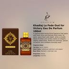 Khadlaj La Fede Oud For Victory EDP 100ml luxury fragrance at best price, authentic and genuine product - Perfumesouq Qatar