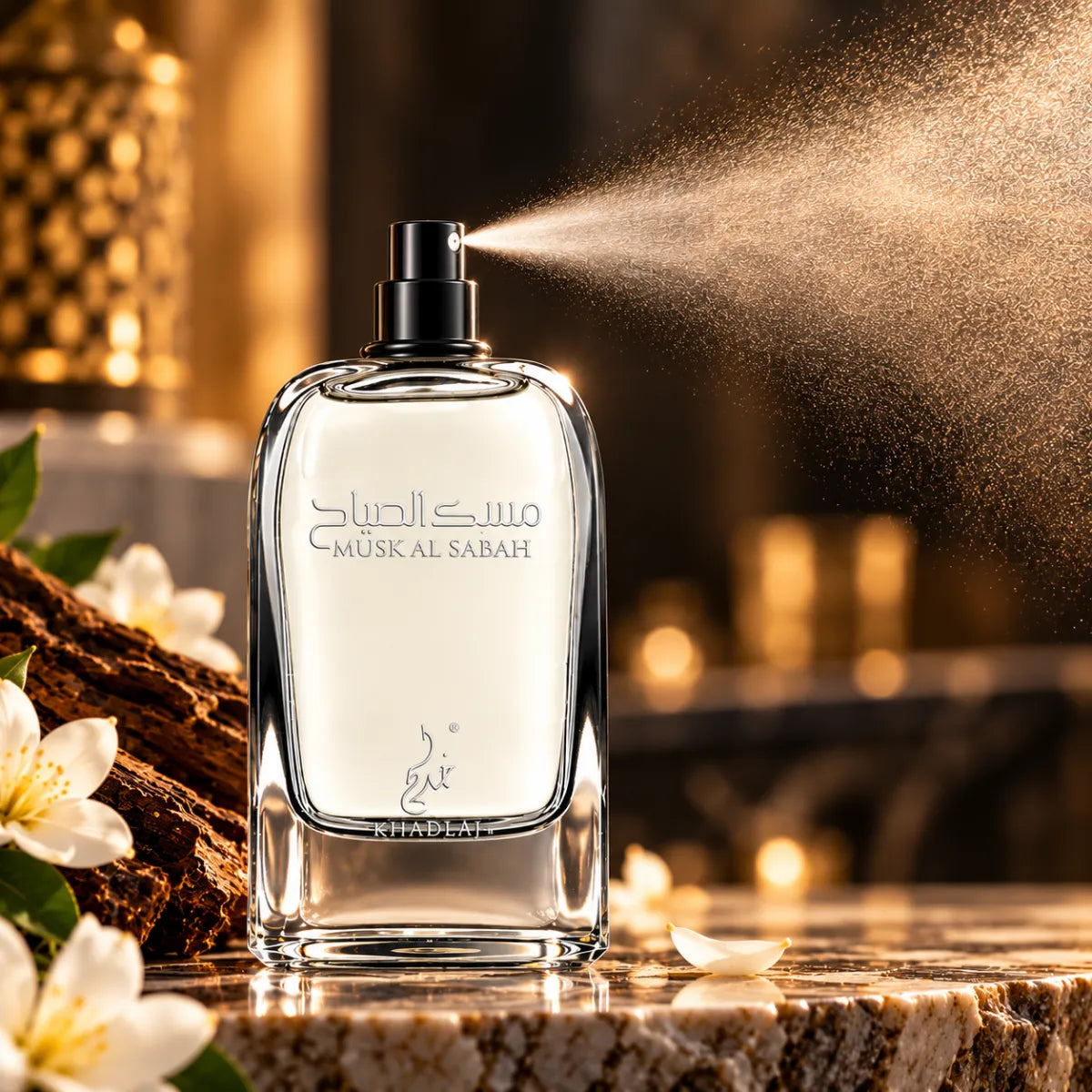 Original Khadlaj Musk Al Sabah Eau De Parfum 100ml authentic luxury fragrance at best price in Qatar - Perfume Souq Qatar