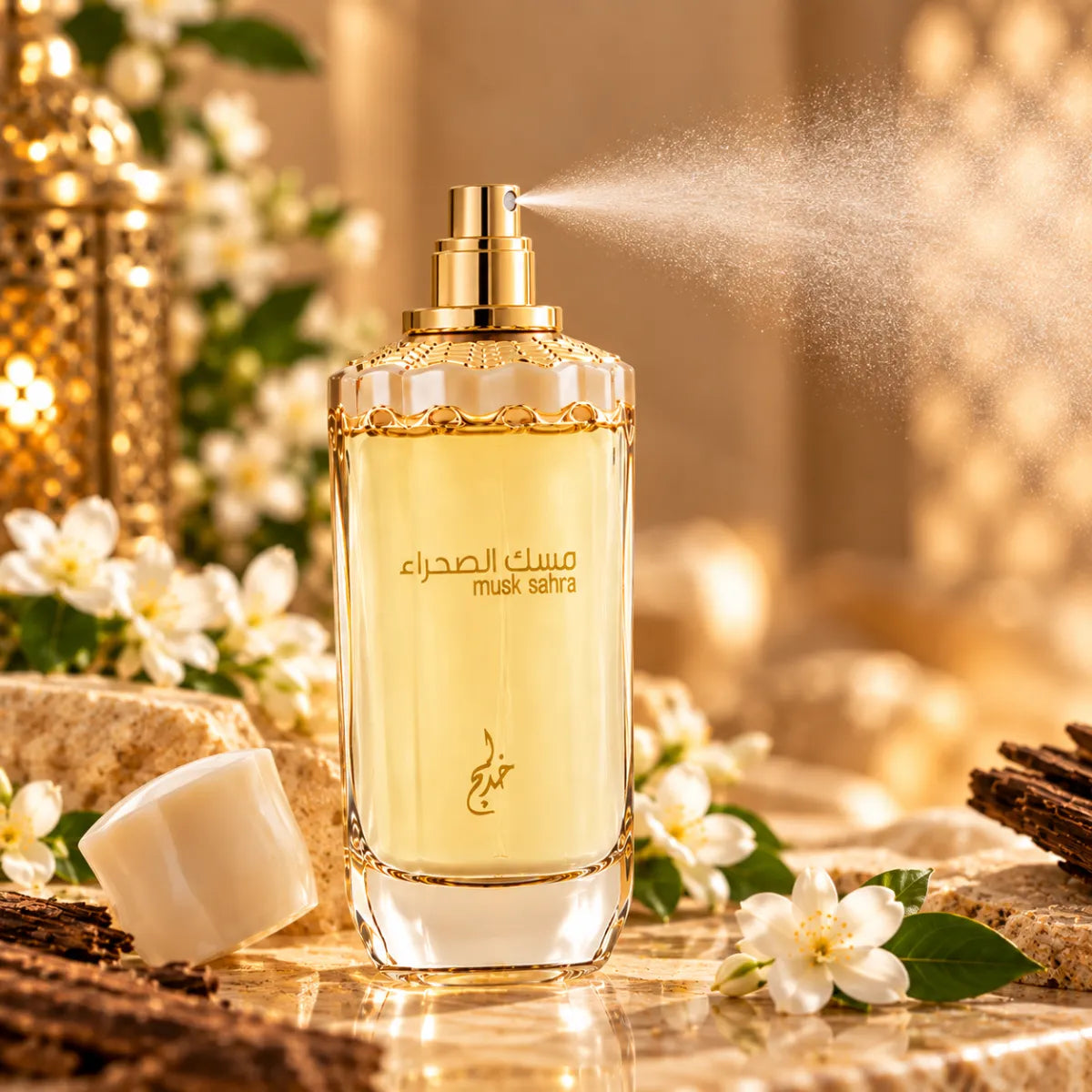 Original Khadlaj Musk Sahra Eau De Parfum 100ml authentic luxury fragrance at best price - Perfumesouq Qatar