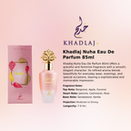 Khadlaj Nuha Eau De Parfum 85ml for best price in Qatar, elegant fragrance with lasting scent - Perfumesouq Qatar