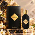 Buy Khadlaj Onyx Gold Eau De Parfum 100ml online from Perfumesouq, Doha, Qatar