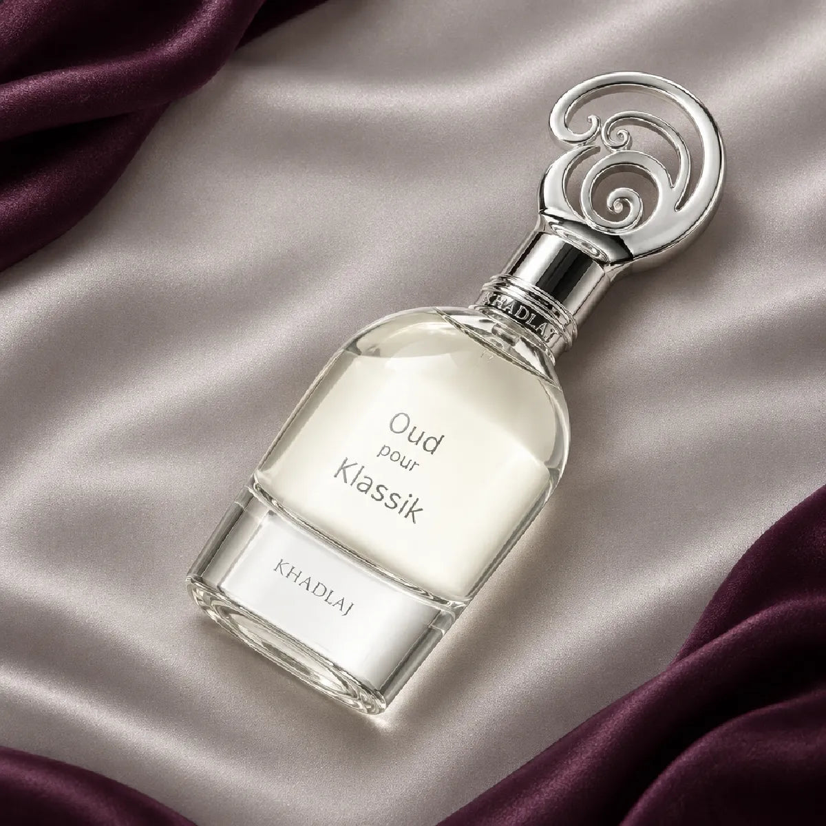 Khadlaj Oud Pour Klassik Eau De Parfum 100ml for best price in Qatar, elegant fragrance with lasting scent - Perfumesouq Qatar