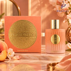 Buy Khadlaj Peach Velvet Extrait De Parfum 100ml from Perfumesouq, Doha, Qatar.