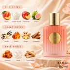 Premium Khadlaj Peach Velvet Extrait 100ml available in Qatar at best price, sophisticated fragrance - Perfumesouq Qatar