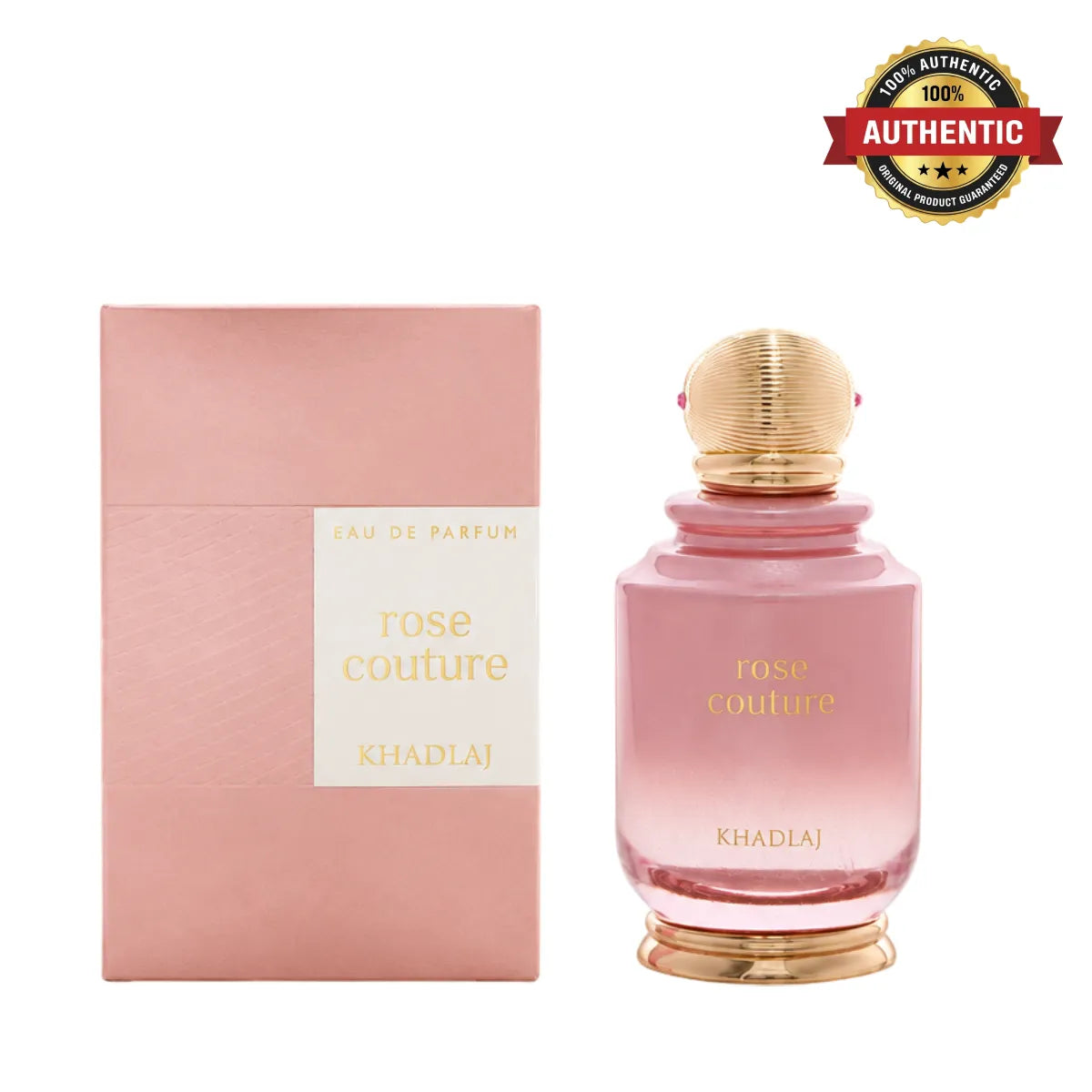 Khadlaj Rose Couture Eau De Parfum 100ml online in Qatar at best price, premium fragrance - Perfumesouq Qatar