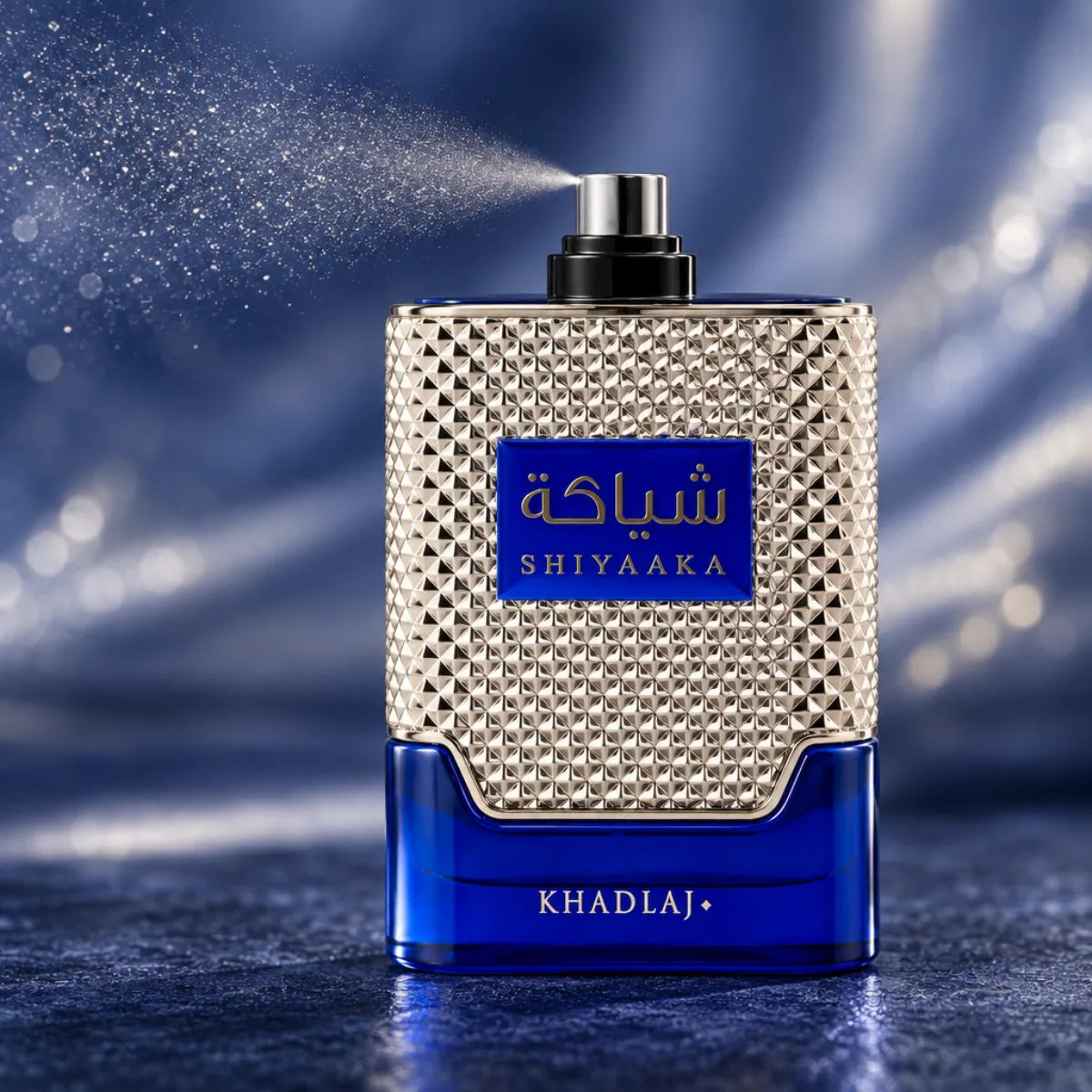 Khadlaj Shiyaaka Blue Eau De Parfum 100ml online in Qatar at best price, premium fragrance - Perfumesouq Qatar