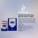 Khadlaj Shiyaaka Blue Eau De Parfum 100ml for best price in Qatar, elegant fragrance with lasting scent - Perfumesouq Qatar