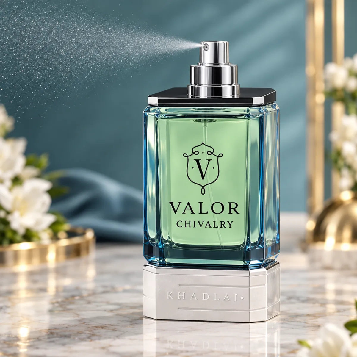 Original Khadlaj Valor Chivalry Eau De Parfum 100ml authentic luxury fragrance at best price in Qatar - Perfumesouq Qatar