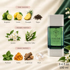 Authentic Khadlaj Valor Chivalry Eau De Parfum 100ml for best price with fast delivery - Perfumesouq Qatar