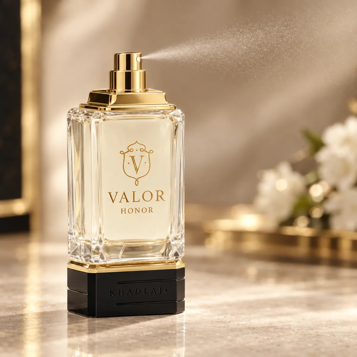 Original Khadlaj Valor Honor Eau De Parfum 100ml authentic luxury fragrance at best price in Qatar - Perfumesouq Qatar