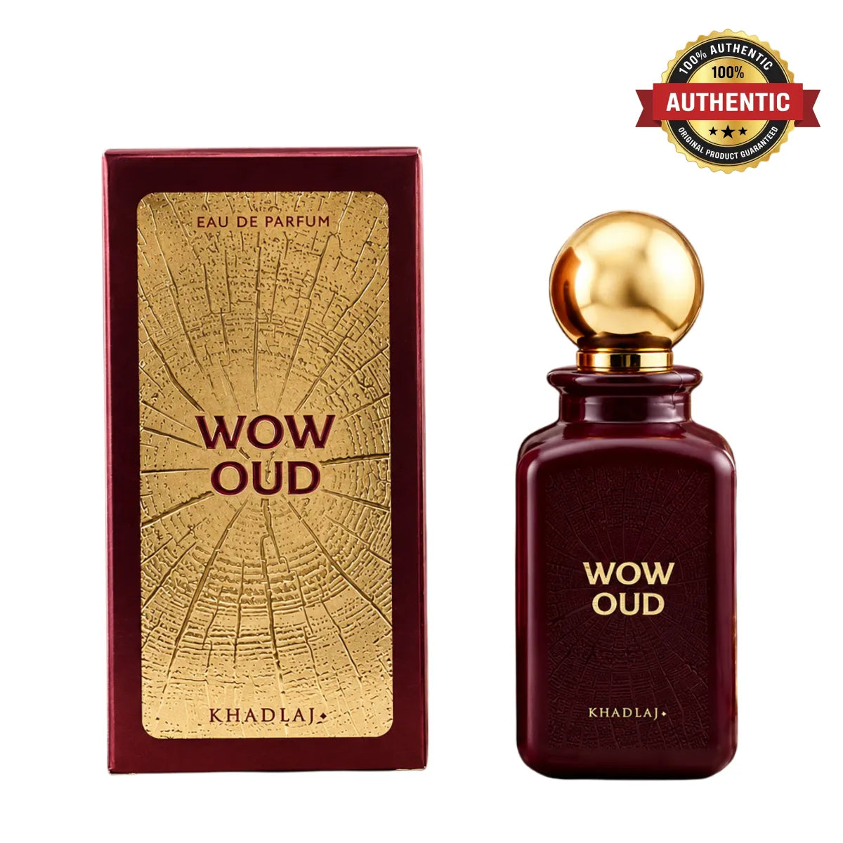 Original Khadlaj Wow Oud Eau De Parfum 100ml authentic luxury fragrance at best price in Qatar - Perfumesouq Qatar
