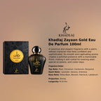 Khadlaj Zayaan Gold EDP 100ml luxury fragrance at best price, authentic and genuine product - Perfumesouq Qatar