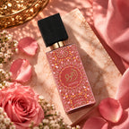 Lattafa Ajwad Pink To Pink Eau De Parfum 100ml for best price, elegant vanilla musk scent with lasting fragrance - Perfumesouq Qatar