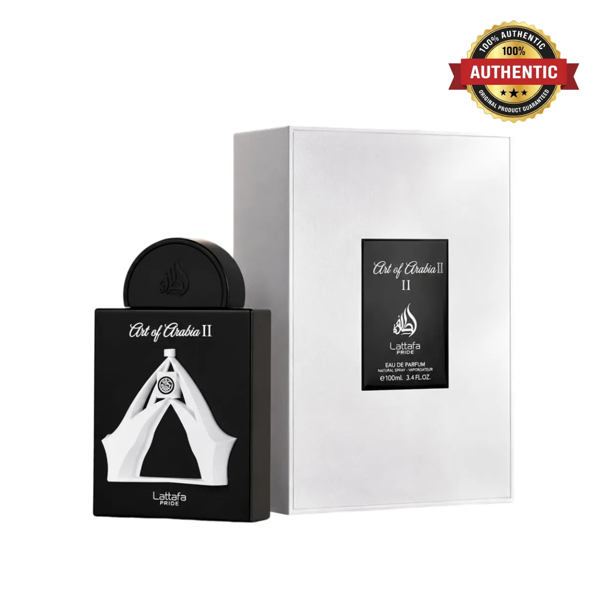 Lattafa Art Of Arabia II Eau De Parfum 100ml online at best price, oud and almond fragrance - Perfumesouq Qatar