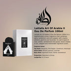 Lattafa Art Of Arabia II EDP 100ml luxury fragrance at best price, authentic and genuine product - Perfumesouq Qatar