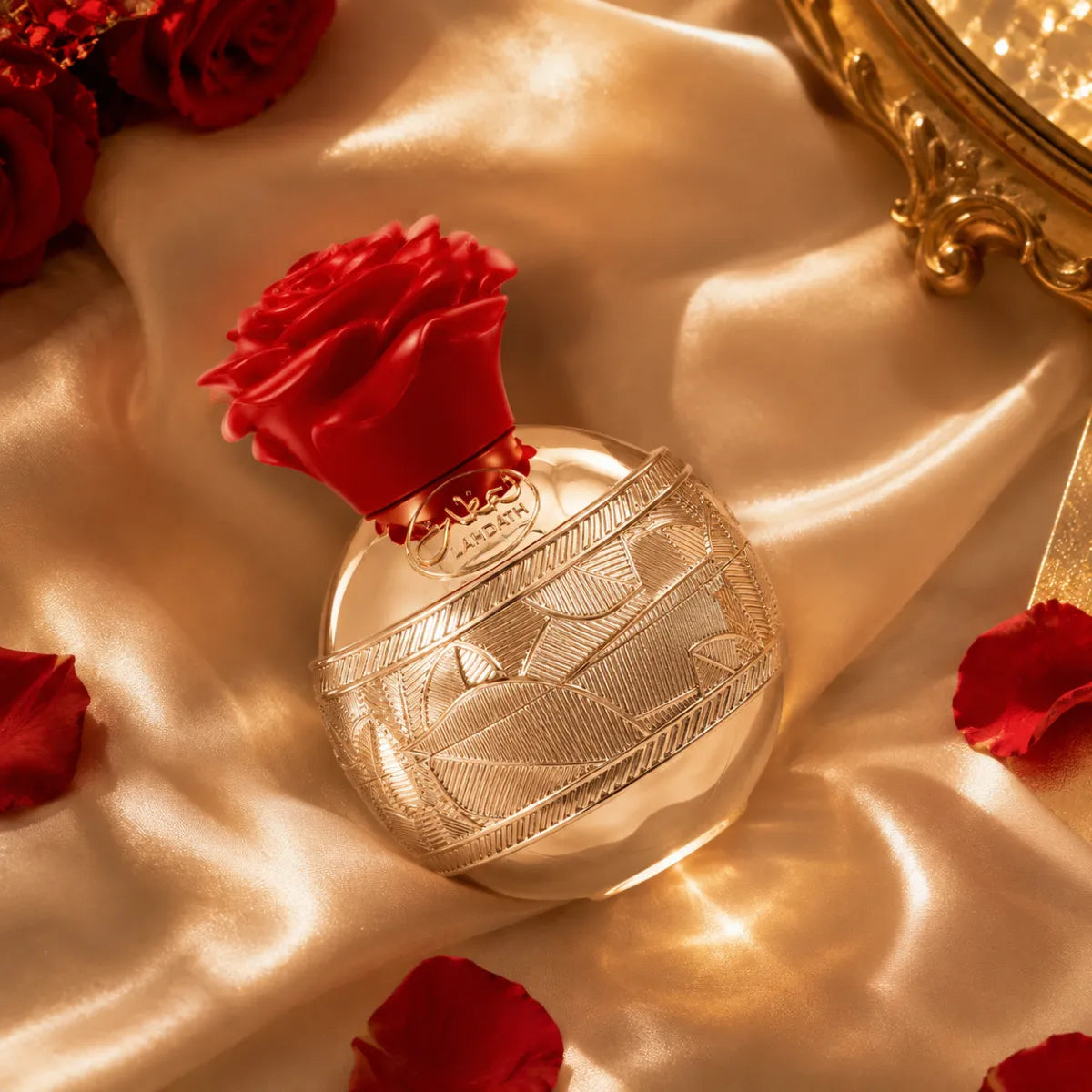 Lattafa Pride Lahdath Eau De Parfum 100ml for best price, elegant aromatic scent with lasting fragrance - Perfumesouq Qatar
