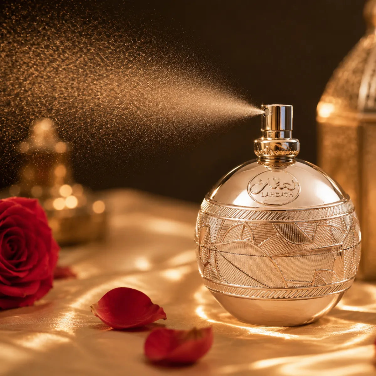 Original Lattafa Pride Lahdath Eau De Parfum 100ml authentic luxury fragrance at best price - Perfumesouq Qatar
