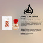 Lattafa Pride Lahdath EDP 100ml luxury fragrance at best price, authentic and genuine product - Perfumesouq Qatar