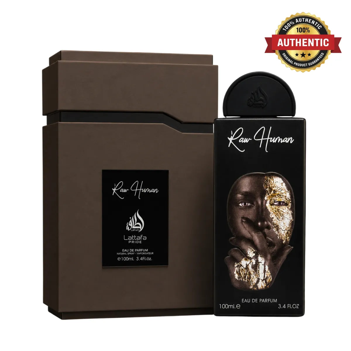 Lattafa Pride Raw Human Eau De Parfum 100ml online, a bold fruity and woody fragrance - Perfumesouq Qatar
