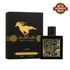 Lattafa Qaed Al Fursan Eau De Parfum 90ml online in Qatar at best price, premium pineapple woody scent - Perfumesouq Qatar