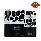 Lattafa Qimmah Men Eau De Parfum 100ml online at best price, aromatic masculine fragrance - Perfumesouq Qatar