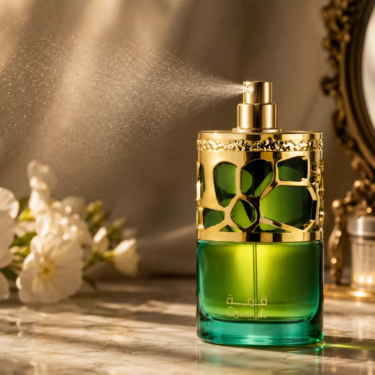 Original Lattafa Qimmah Women Eau De Parfum 100ml authentic fragrance at best price - Perfumesouq Qatar