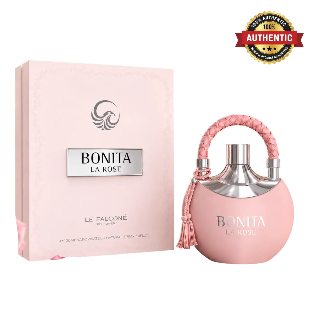 Le Falcone Bonita La Rose Eau De Parfum 100ml online in Qatar at best price, premium feminine floral fragrance - Perfumesouq Qatar