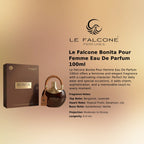 Le Falcone Bonita Pour Femme EDP 100ml luxury fragrance at best price in Qatar, authentic and genuine product - Perfumesouq Qatar