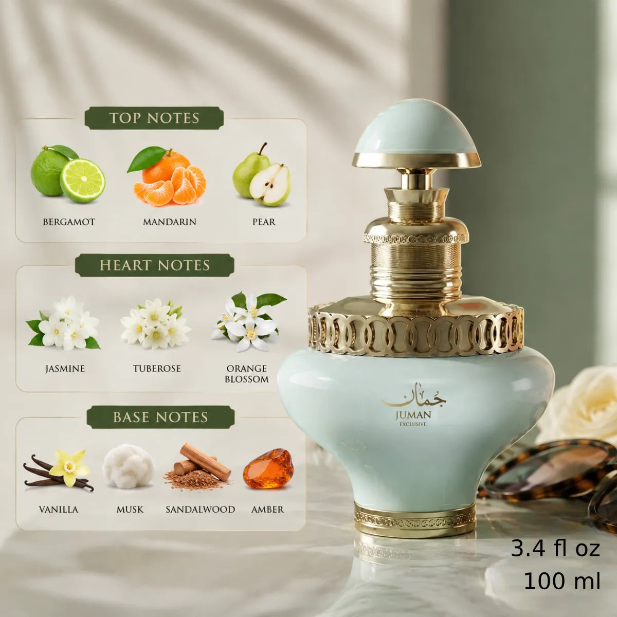 Authentic Le Falcone Juman Exclusive Eau De Parfum 100ml for best price with fast delivery - Perfumesouq Qatar