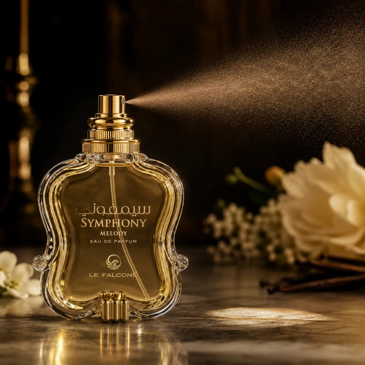 Original Le Falcone Symphony Melody Eau De Parfum 100ml authentic luxury fragrance at best price in Qatar - Perfumesouq Qatar