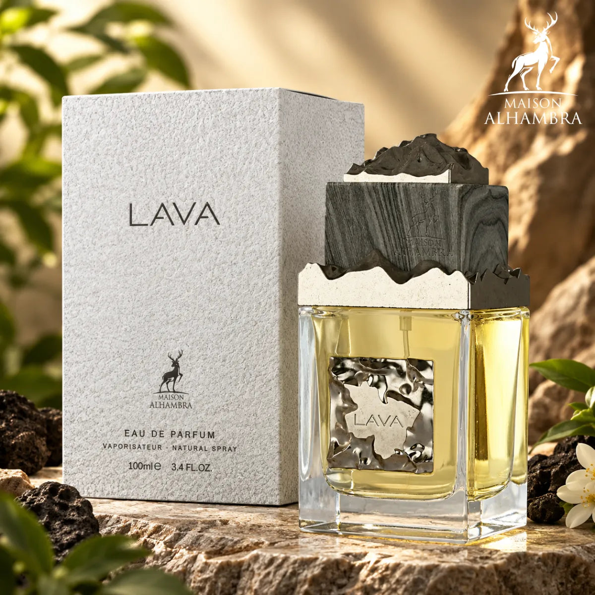 Buy Maison Alhambra Lava Eau De Parfum 100ml online from Perfumesouq, Doha, Qatar