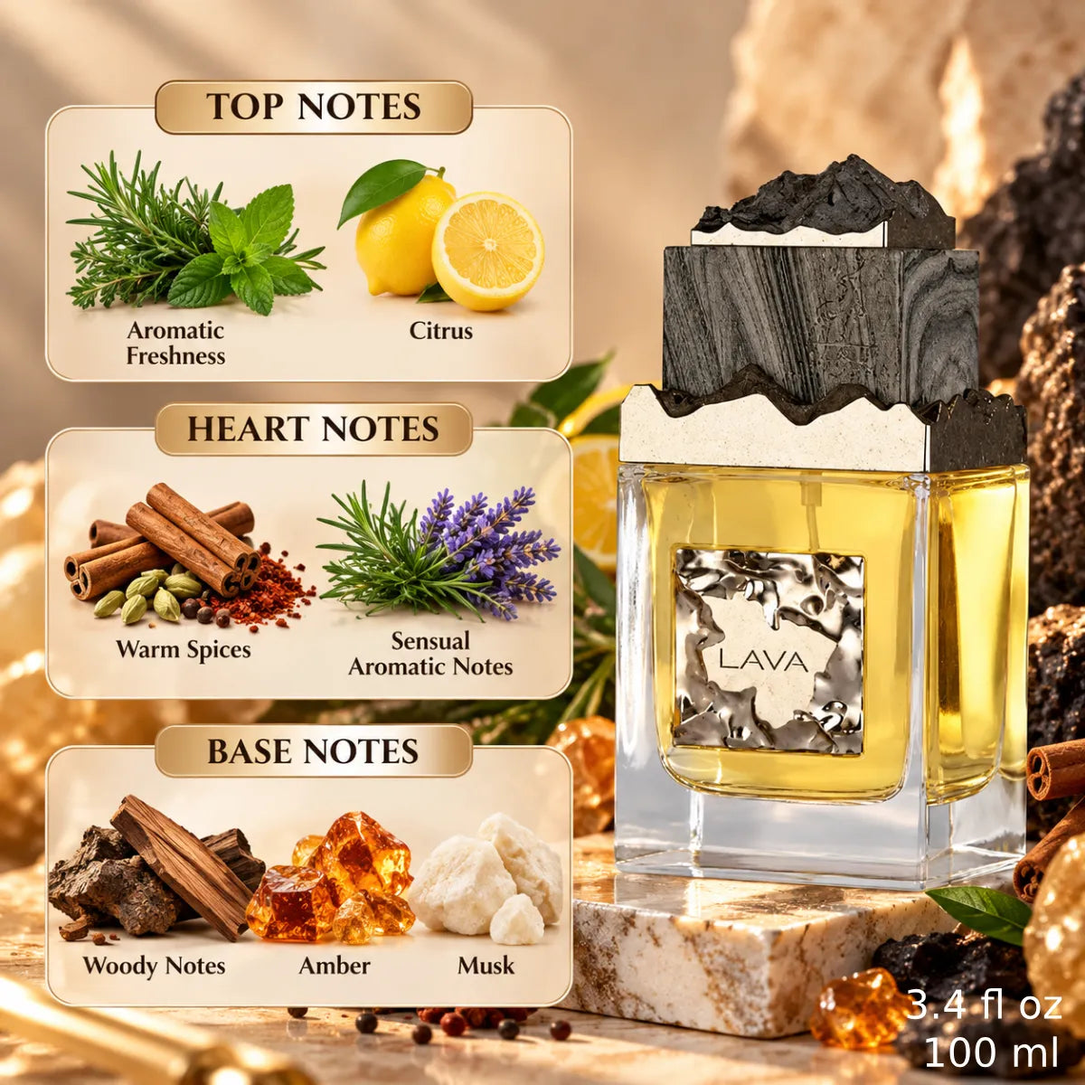 Authentic Maison Alhambra Lava Eau De Parfum 100ml for best price with fast delivery - Perfumesuq Qatar