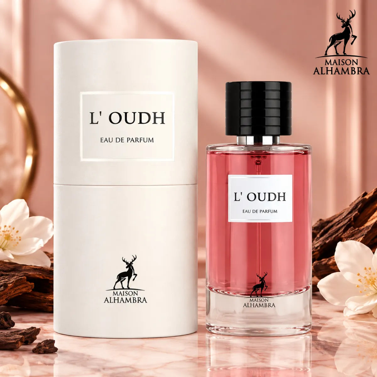 Buy Maison Alhambra L'oudh Eau De Parfum 100ml from Perfumesouq, Doha, Qatar.